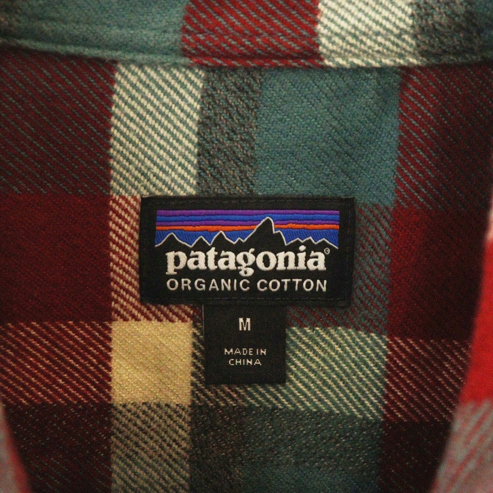 PATAGONIA(パタゴニア) L/S Fjord Flannel Shirt フィヨルドフランネル長袖シャツ レッド/ブルー/ホワイト 53947