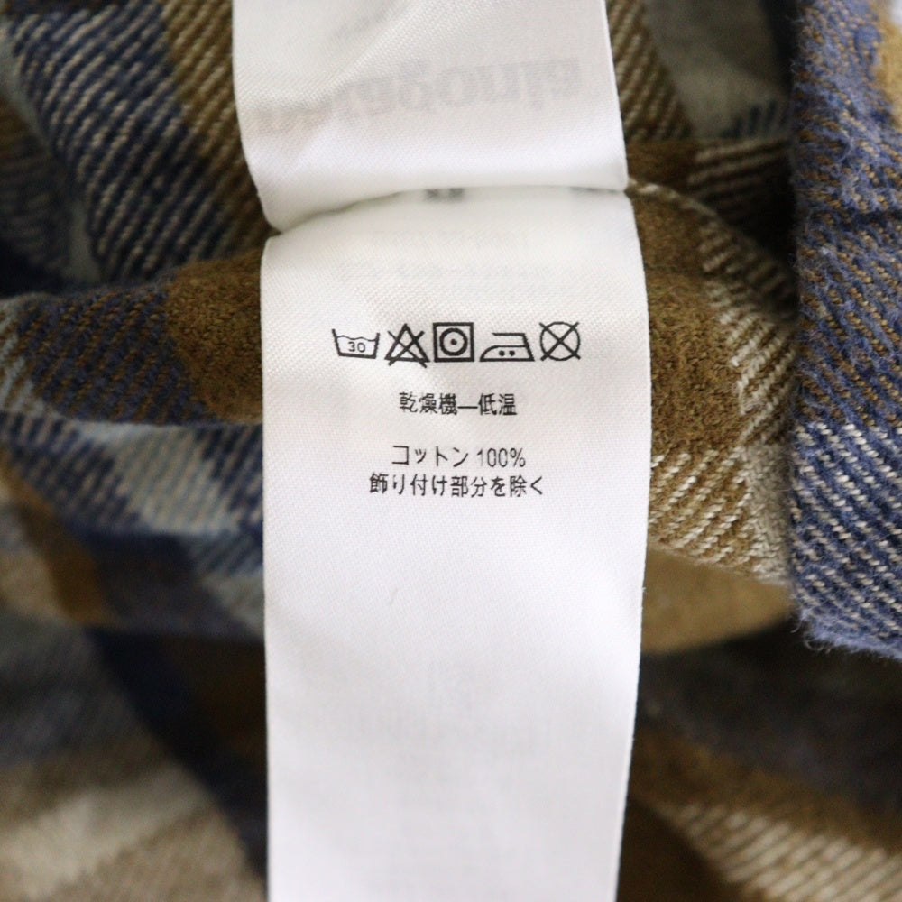 PATAGONIA(パタゴニア) L/S Fjord Flannel Shirt フィヨルドフランネル長袖シャツ ブルー/ブラウン 53947