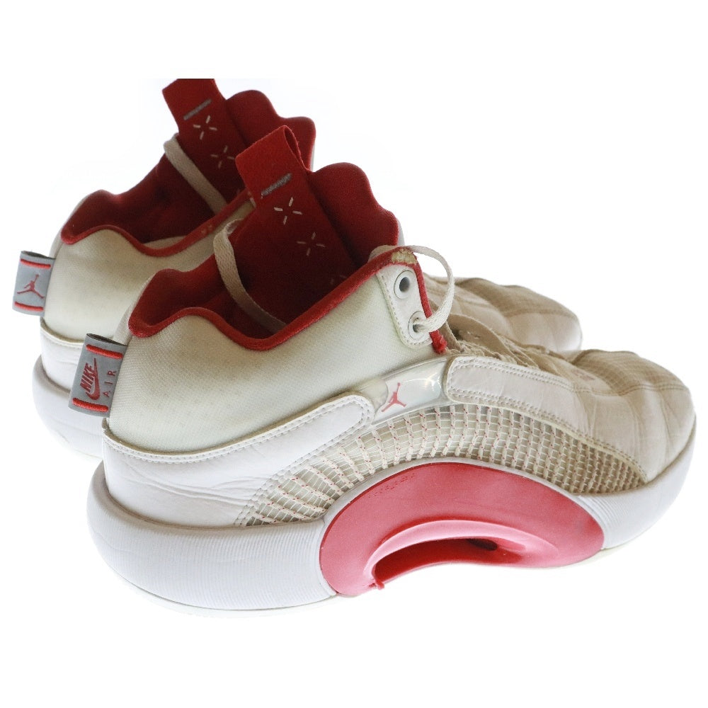 NIKE(ナイキ) Air Jordan 35 Fire Red CQ4228-100 エアジョーダン35 ファイアーレッド ミドルカットスニーカー ホワイト/レッド US9.5/27.5cm