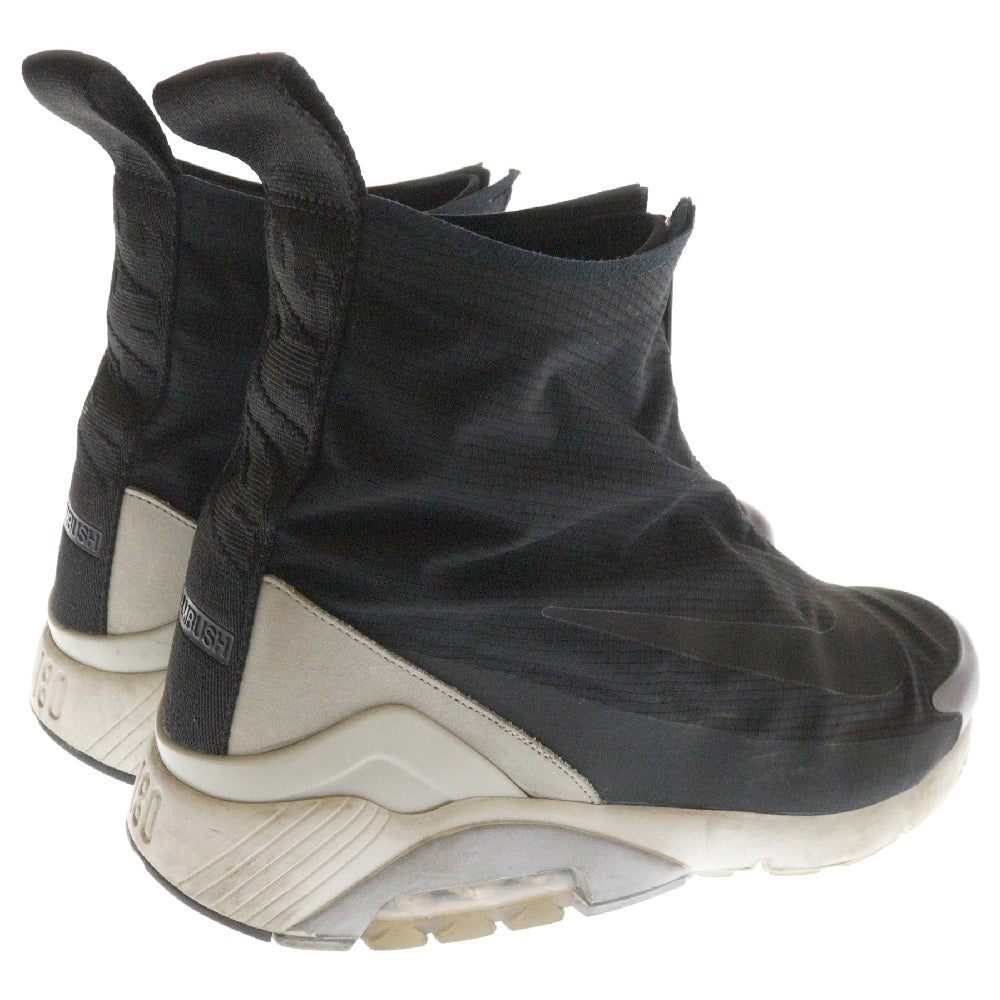 NIKE(ナイキ) ×AMBUSH AIR MAX 180 HI BV0145-001 アンブッシュ エアマックス180 ハイカットスニーカー ブラック US9/27cm