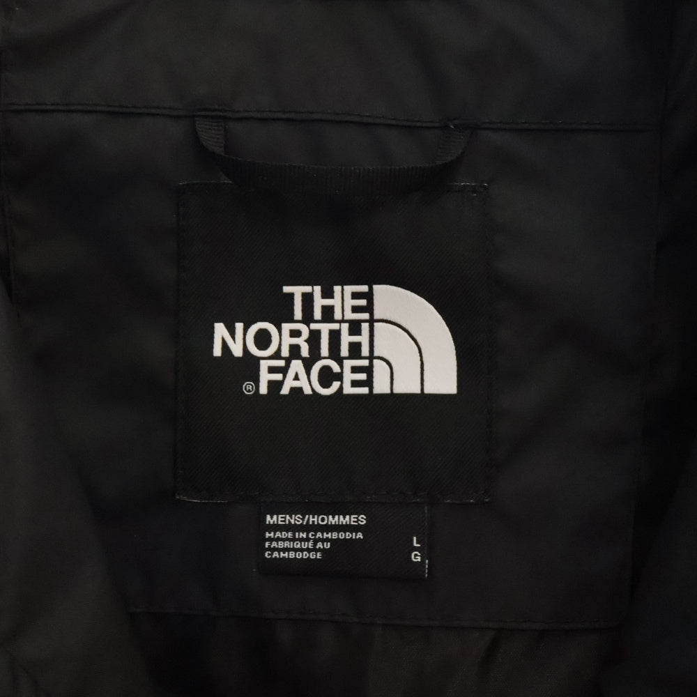 THE NORTH FACE(ザノースフェイス) BACK LOGO NYLON COACH JACKET バックロゴナイロンコーチジャケット ブラック 721415