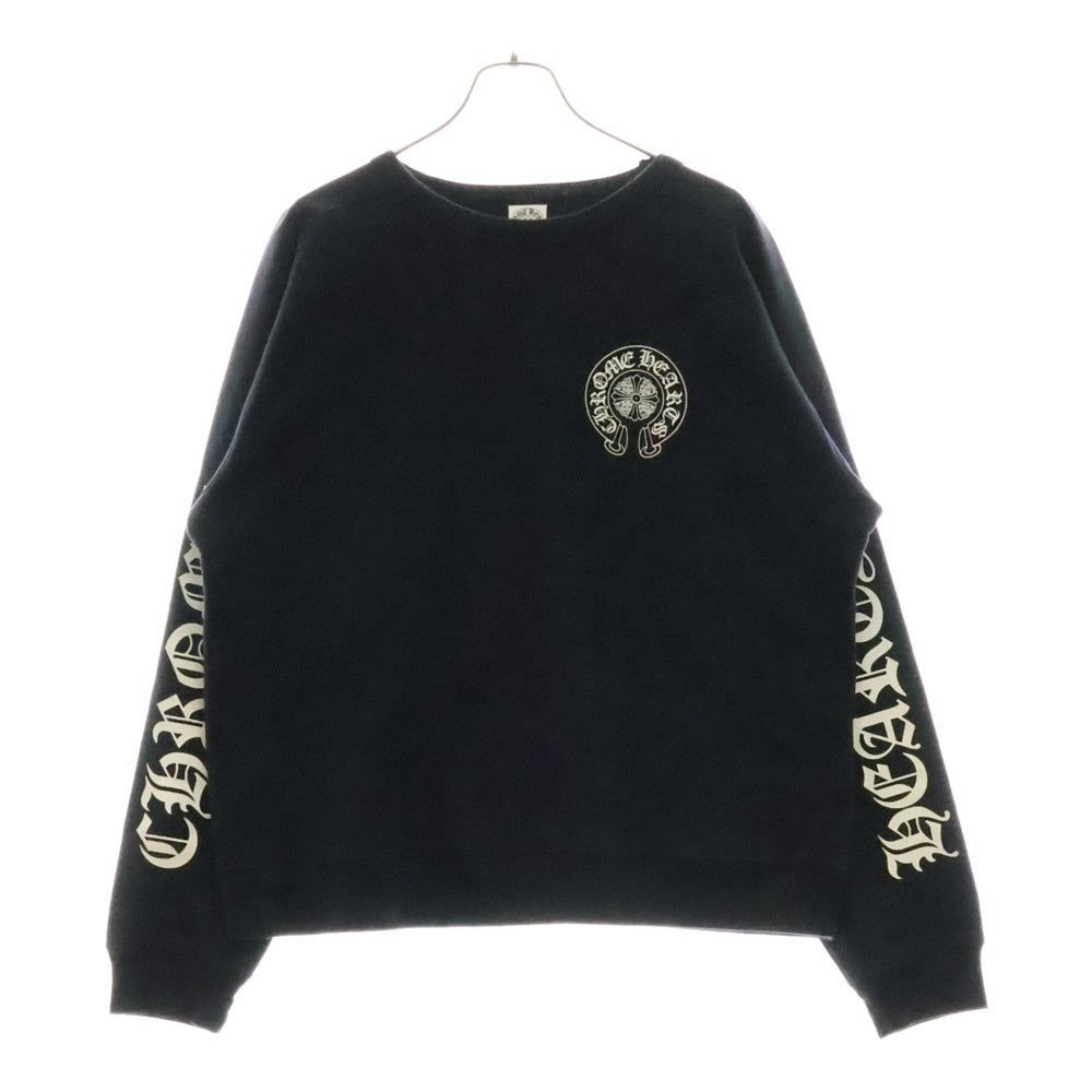 CHROME HEARTS(クロムハーツ) OLD LOGO SWTSHR オールドモデル ホースシューロゴ スウェットトレーナー ブラック