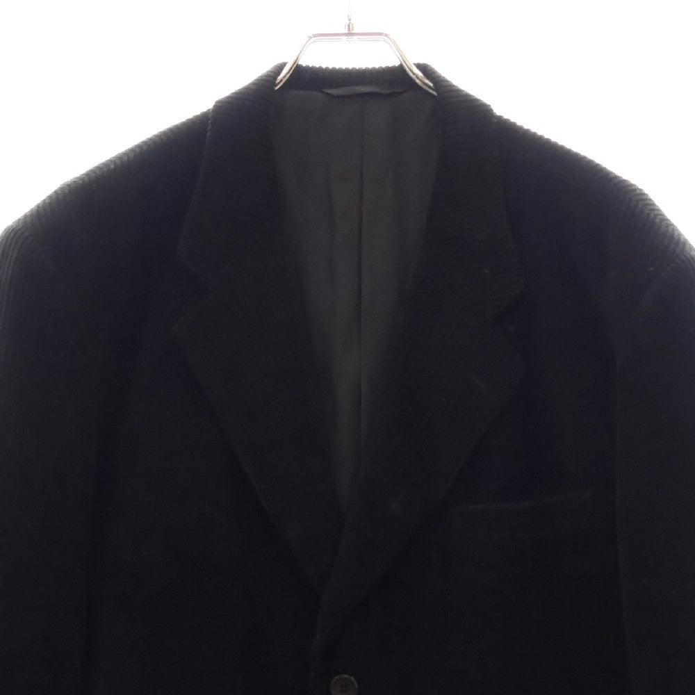 Christian Dior MONSIEUR(クリスチャンディオールムッシュ) 3B コーデュロイ テーラードジャケット ブラック BSS-1401-51