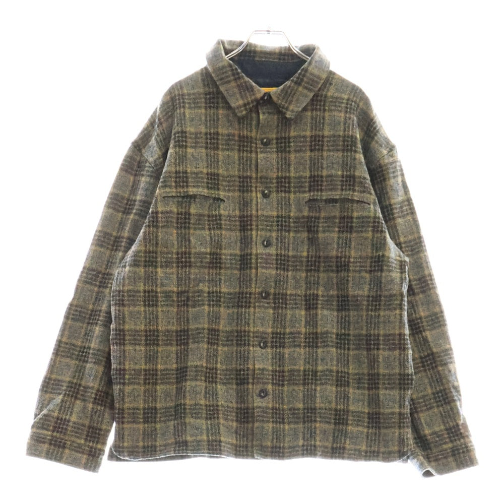 UNION(ユニオン) ANDERSON SHIRT WSL-263 アンダーソン チェック 長袖シャツ ブラウン