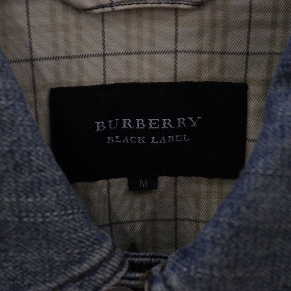 BURBERRY BLACK LABEL(バーバリー ブラックレーベル) Denim Jacket D1F11-110-26 デニムジャケット インディゴ