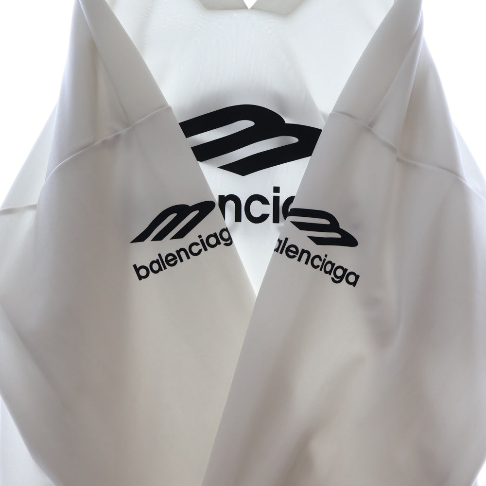 BALENCIAGA(バレンシアガ) ロゴ 3Bアイコン 長袖Tシャツカットソー ロングスリーブ ロンT ホワイト 779988 TPVQ5