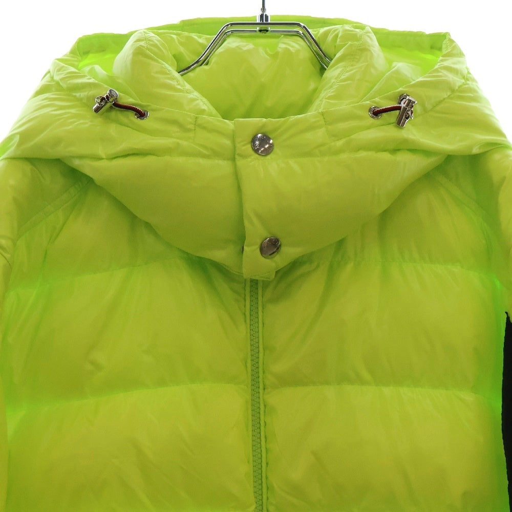 MONCLER(モンクレール) CORYDALE GIUBBOTTO コーリーデール袖ロゴデザインジップアップダウンジャケット グリーン H20911A00101 68950