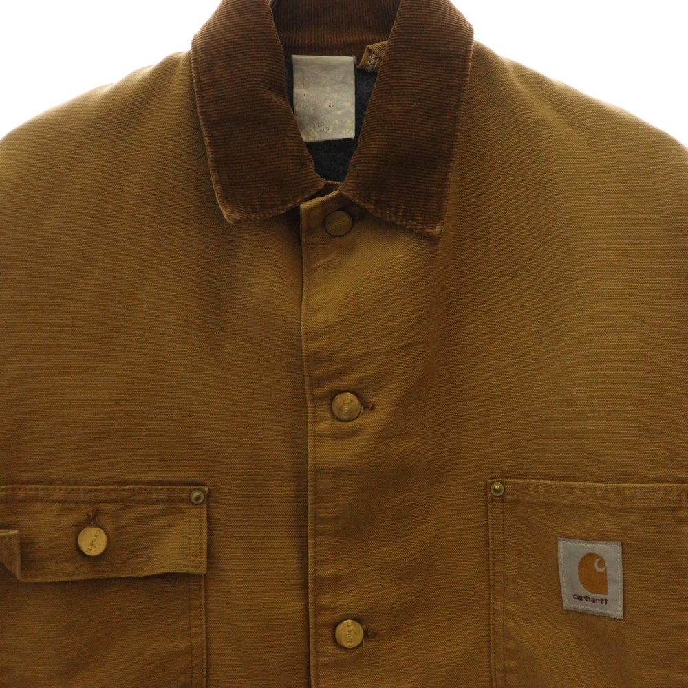 CARHARTT(カーハート) 90s VINTAGE ヴィンテージ ミシガンチョアコート ダックジャケット ブランケット付き ブラウン