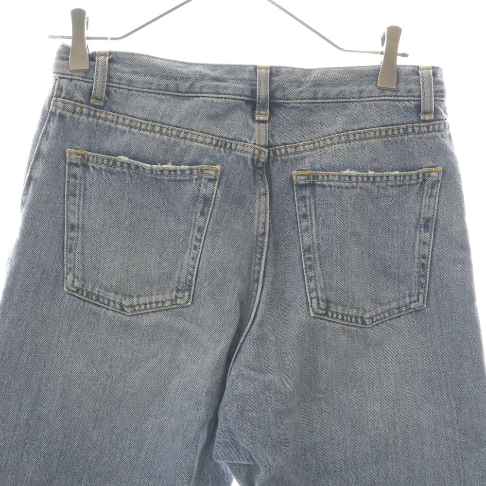 SAINT LAURENT PARIS(サンローランパリ) 膝クラッシュスキニーデニムパンツ 500389 D18 W/BG-LW