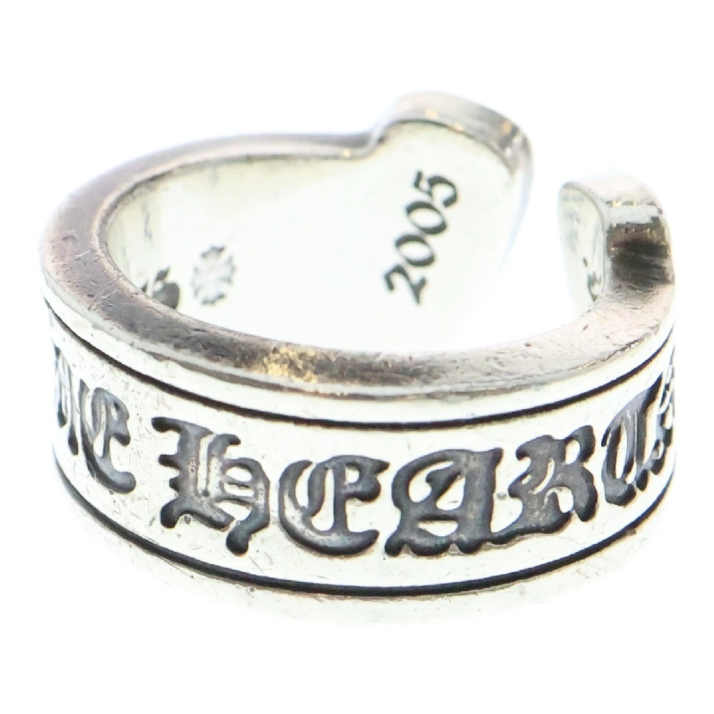CHROME HEARTS(クロムハーツ) LG SCROLL LABEL ラージスクロールラベル リング シルバーBCA383