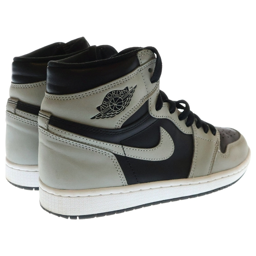 NIKE(ナイキ) AIR JORDAN 1 RETRO HIGH OG SHADOW 2.0 555088-035 エアジョーダン シャドウ ハイカットスニーカー シューズ グレー/ブラック US7/25cm