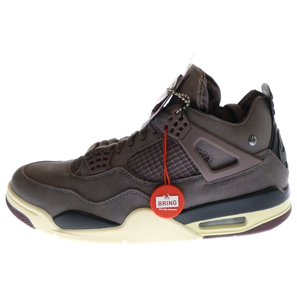 NIKE(ナイキ) ×A MA MANIERE AIR JORDAN 4 RETRO SP Violet Ore DV6773-220 アママニエール エアジョーダン レトロ ハイカットスニーカー バイオレットオレ US8/26cm