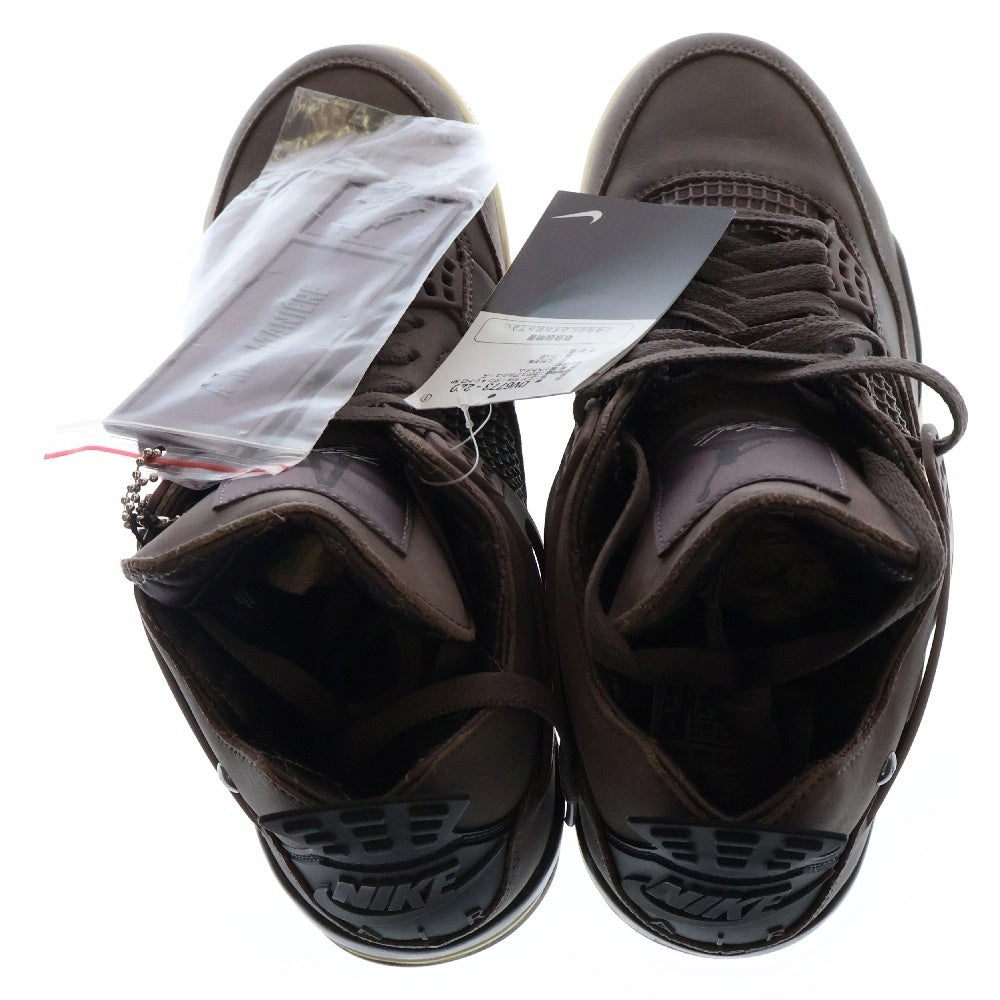 NIKE(ナイキ) ×A MA MANIERE AIR JORDAN 4 RETRO SP Violet Ore DV6773-220 アママニエール エアジョーダン レトロ ハイカットスニーカー バイオレットオレ US8/26cm