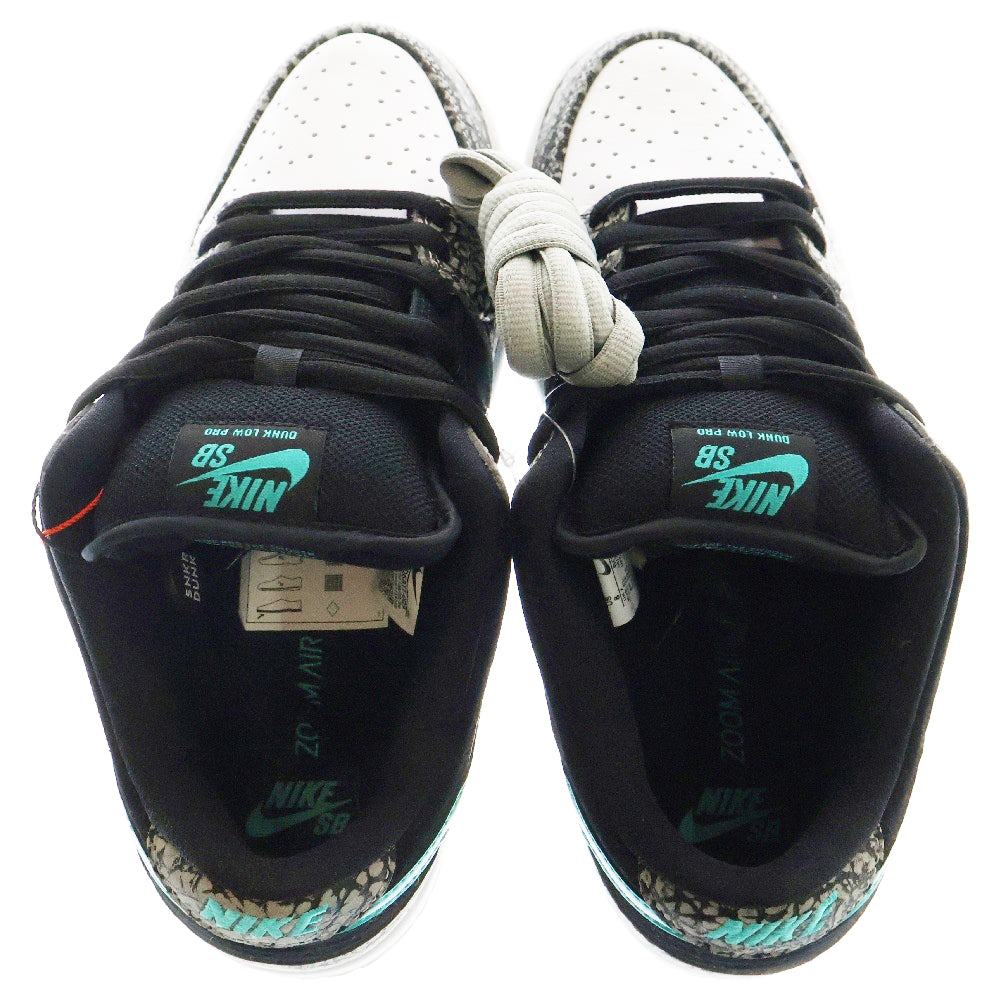 NIKE(ナイキ) TDUNK LOW PRO SB ELEPHANT BQ6817-009 ダンク プロ  ローカットスニーカー シューズ グレー US8/26cm