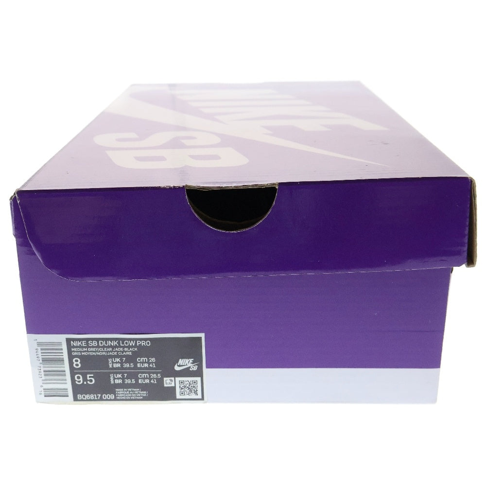 NIKE(ナイキ) TDUNK LOW PRO SB ELEPHANT BQ6817-009 ダンク プロ  ローカットスニーカー シューズ グレー US8/26cm