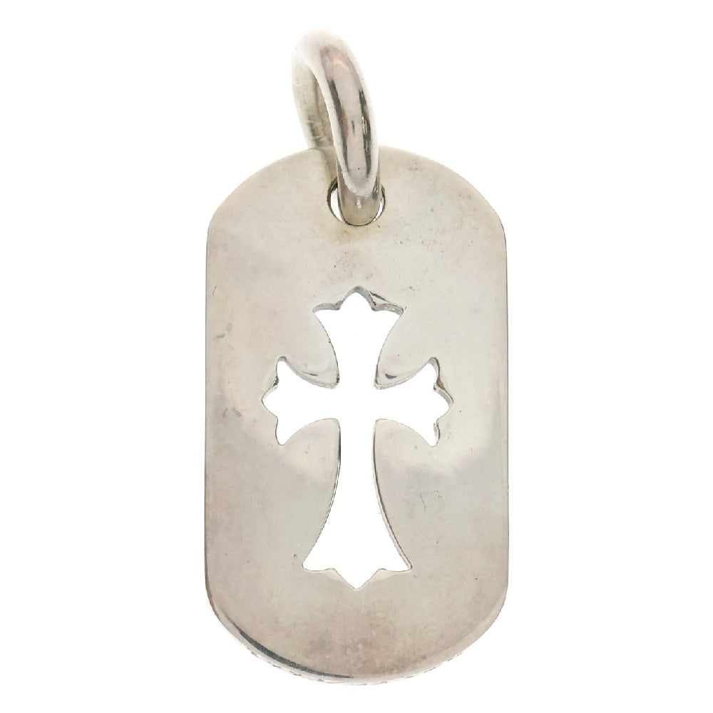 CHROME HEARTS(クロムハーツ) D TAG SML CO CRS カットアウトクロスドッグタグ スモール ペンダントトップ シルバー BCA242