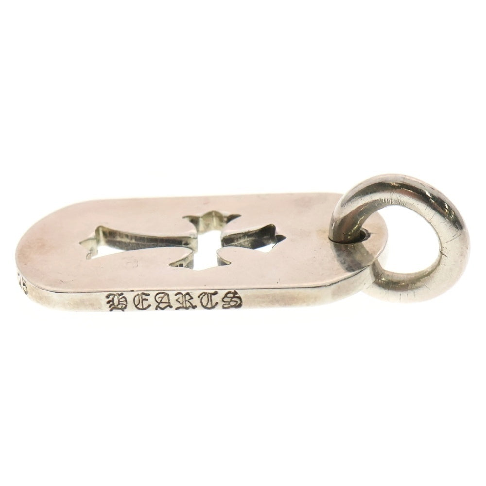 CHROME HEARTS(クロムハーツ) D TAG SML CO CRS カットアウトクロスドッグタグ スモール ペンダントトップ シルバー BCA242