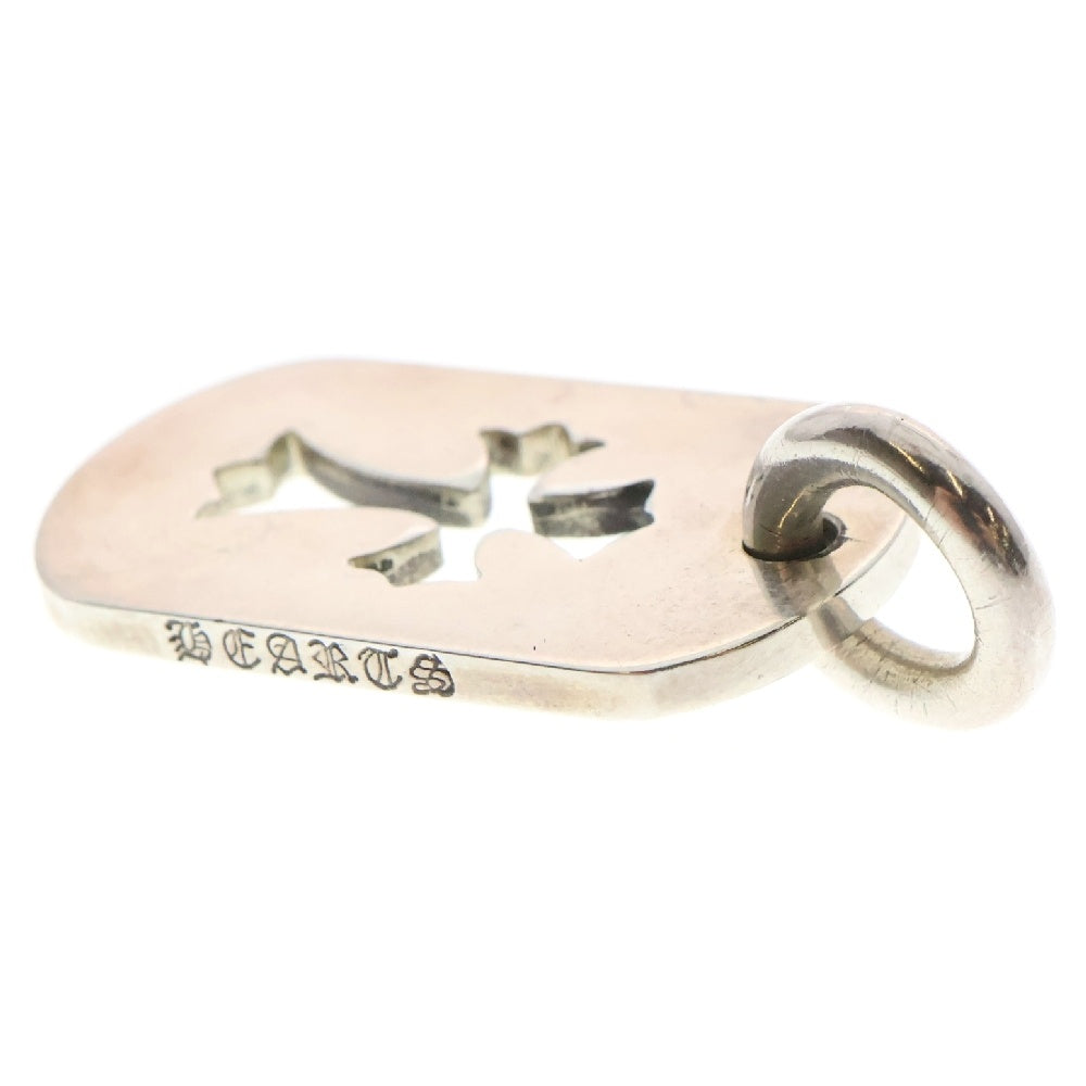 CHROME HEARTS(クロムハーツ) D TAG SML CO CRS カットアウトクロスドッグタグ スモール ペンダントトップ シルバー BCA242