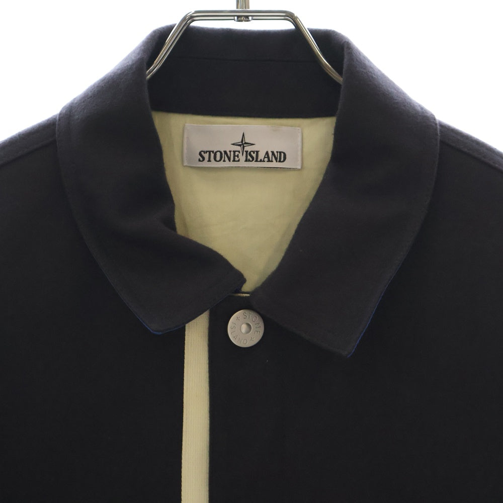 ストーンアイランド　シャツジャケット　ブラック 楽天市場】ストーンアイランド STONE ISLAND シャツジャケット