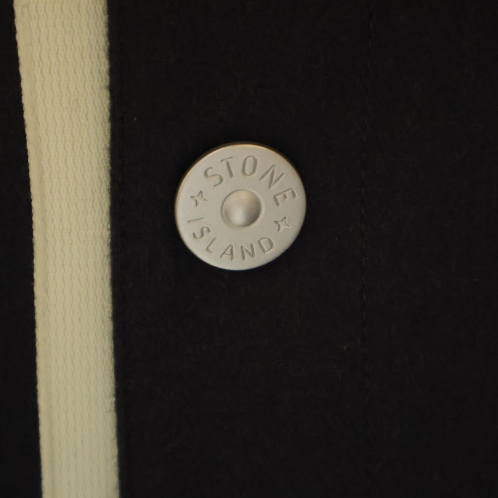 STONE ISLAND(ストーンアイランド) MARINA BACK LOGO WOOL SHIRTS JACKET 8115444X3 バックロゴ ウール シャツ ジャケット ネイビー