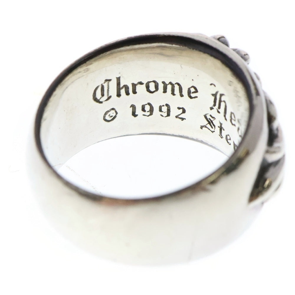 CHROME HEARTS(クロムハーツ) FLRL CRS フローラルクロス リング シルバー BCA346