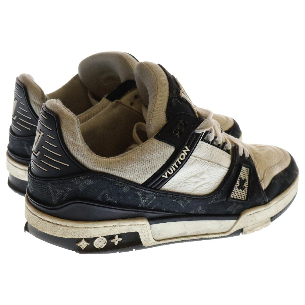 LOUIS VUITTON(ルイヴィトン) LV Trainer Line Sneaker LVトレイナーライン ローカットスニーカー シューズ ホワイト/ブラック 1A9JGB