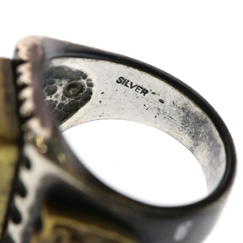 AVIREX(アヴィレックス) SCULL RING スカルシルバーリング 25号