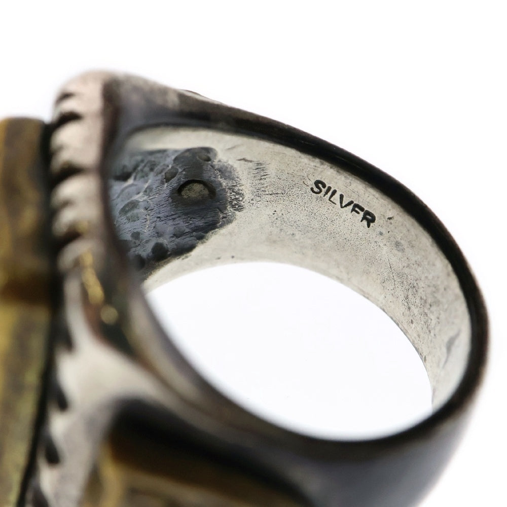AVIREX(アヴィレックス) SCULL RING スカルシルバーリング 20号