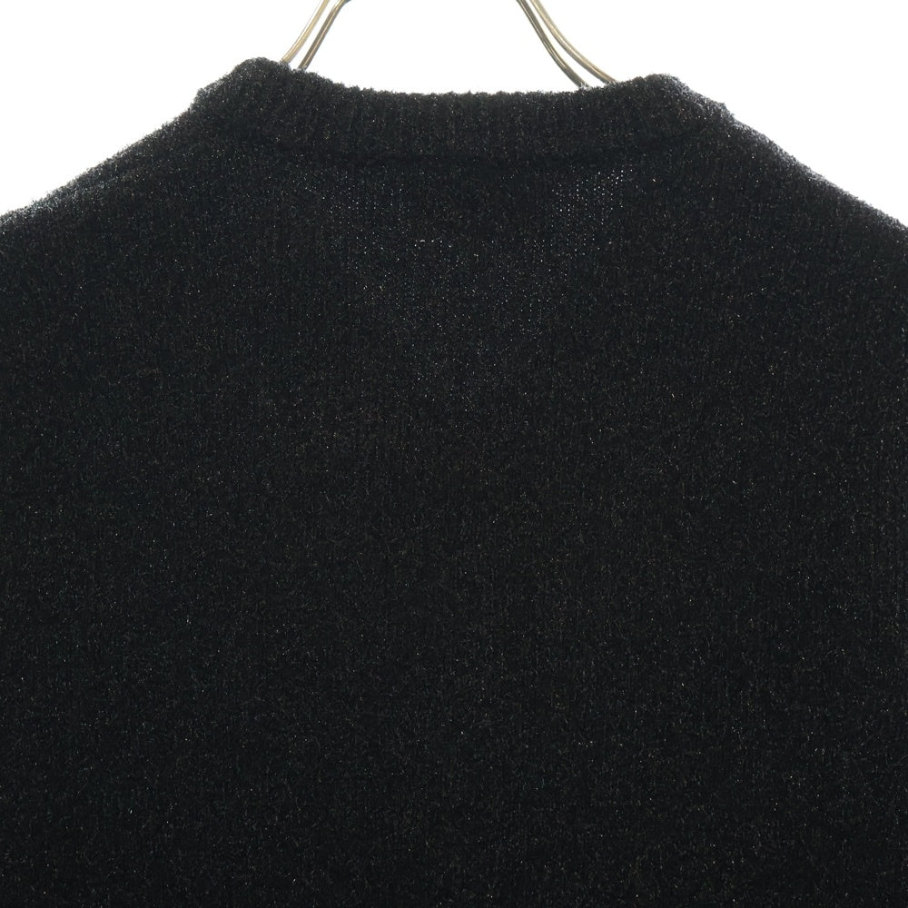GANNI(ガニー) Sparkle Cardigan スパークルカーディガン ブラック レディース