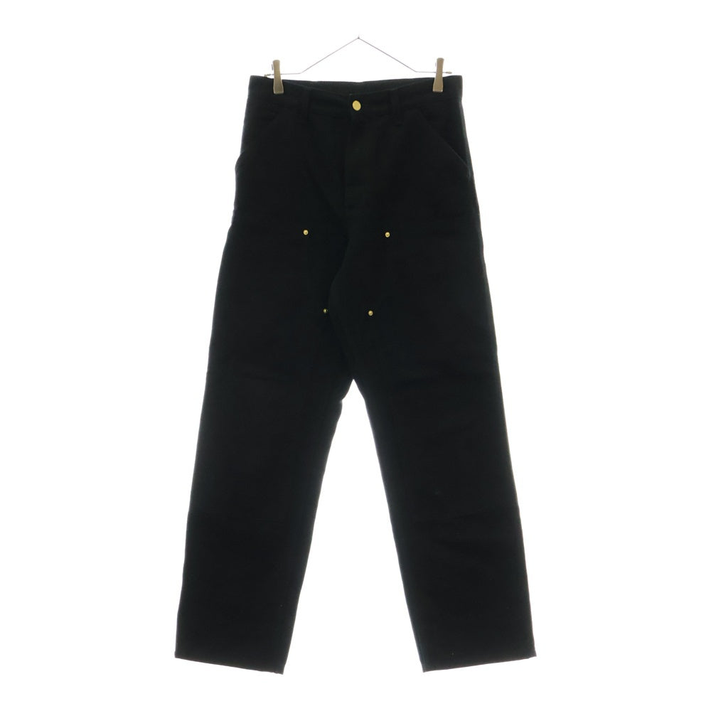 CARHARTT(カーハート) Back Logo Work Denim Pant フロントロゴ ダブルニーペインターパンツ カーゴデニムパンツ ブラック I031501.89.02.32