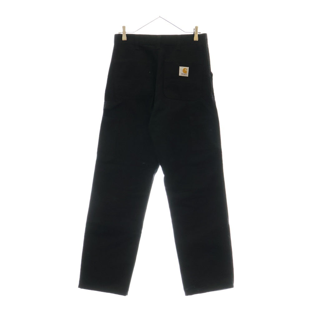CARHARTT(カーハート) Back Logo Work Denim Pant フロントロゴ ダブルニーペインターパンツ カーゴデニムパンツ ブラック I031501.89.02.32
