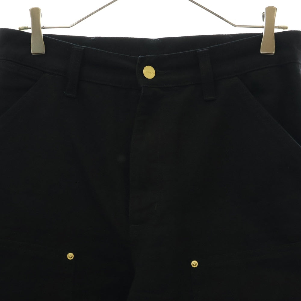 CARHARTT(カーハート) Back Logo Work Denim Pant フロントロゴ ダブルニーペインターパンツ カーゴデニムパンツ ブラック I031501.89.02.32