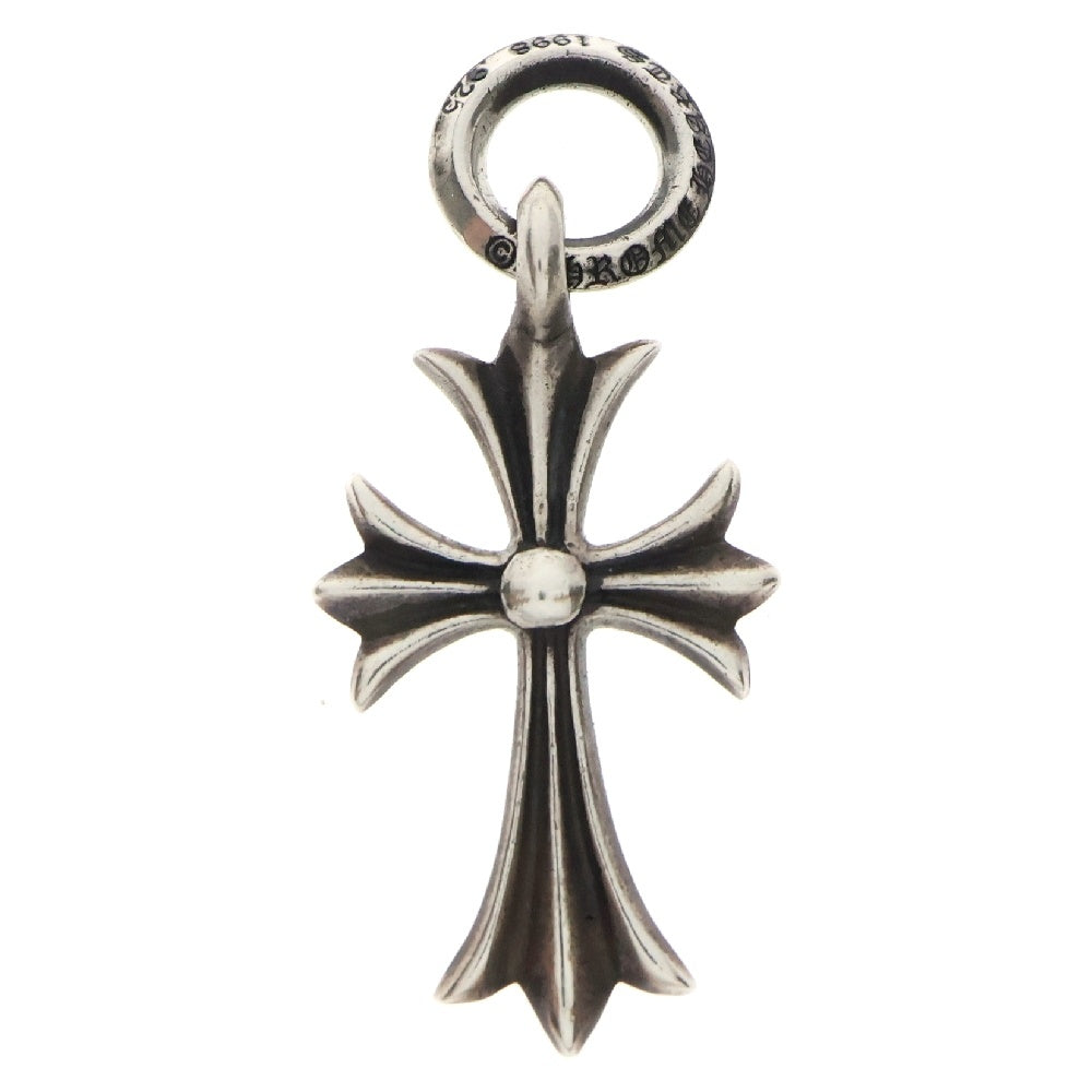 CHROME HEARTS(クロムハーツ) TINY CH CROSS タイニーCHクロス チャーム ネックレストップ シルバー BCA382