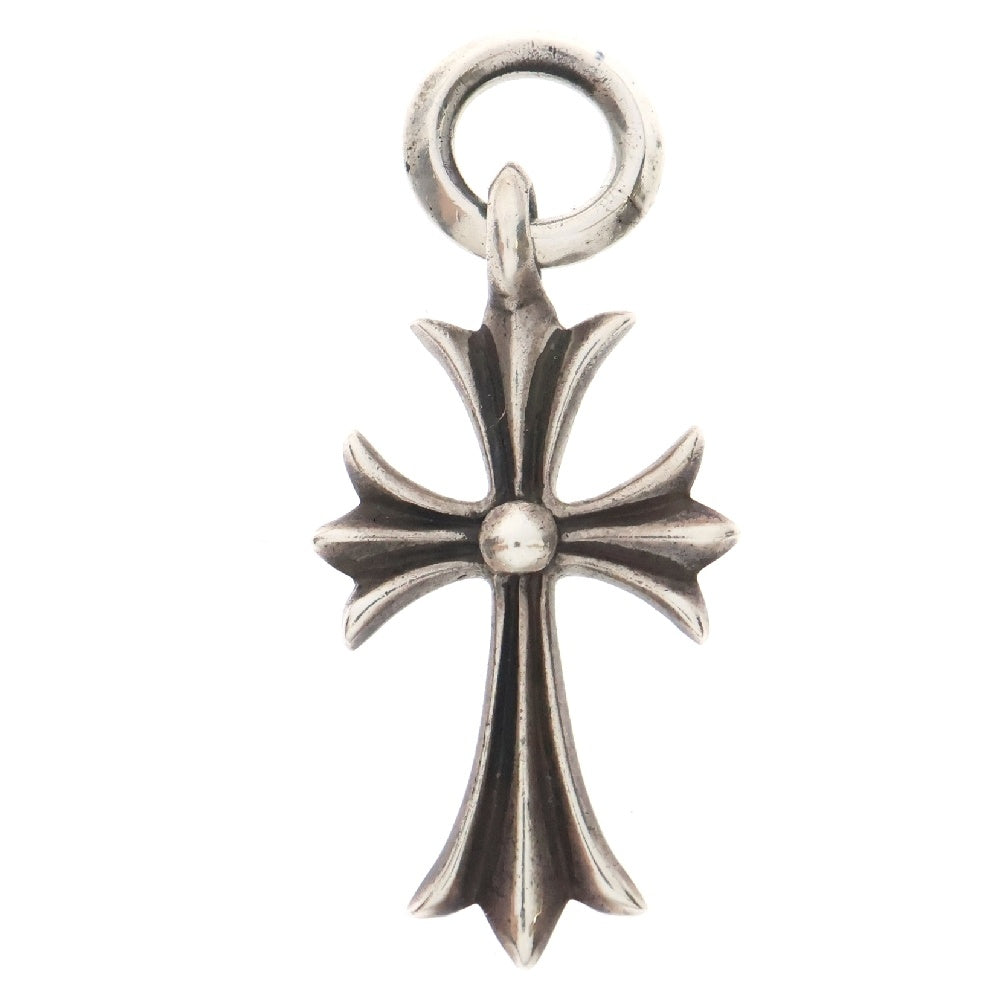 CHROME HEARTS(クロムハーツ) TINY CH CROSS タイニーCHクロス チャーム ネックレストップ シルバー BCA382