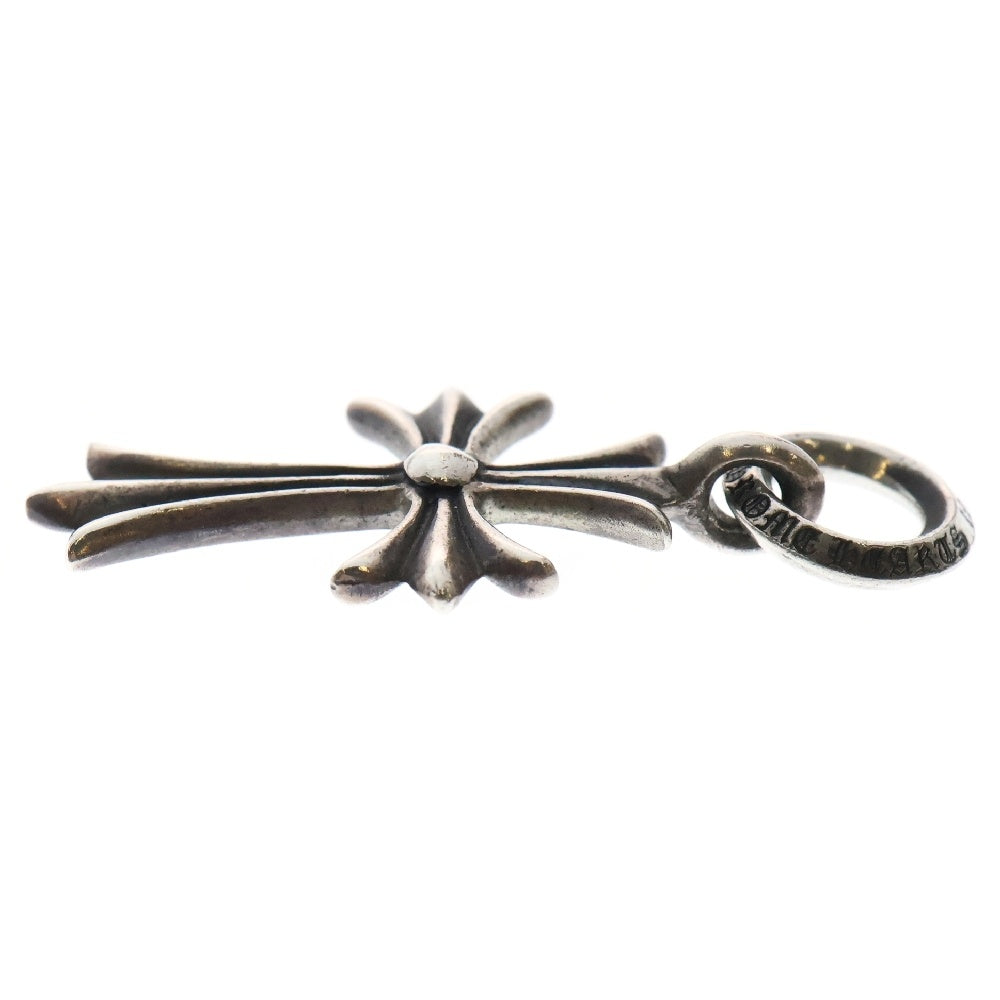 CHROME HEARTS(クロムハーツ) TINY CH CROSS タイニーCHクロス チャーム ネックレストップ シルバー BCA382