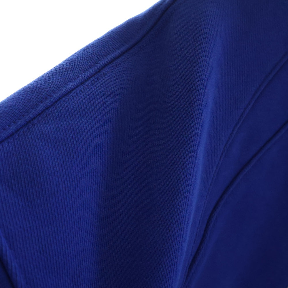 ADER ERROR(アーダーエラー) 23AW LOGO SWEATSHIRTS ロゴ刺繍スウェットトレーナー ブルー BMADFWSW0105BL