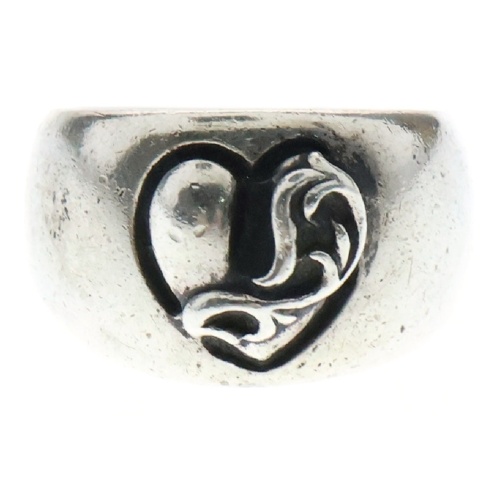 CHROME HEARTS(クロムハーツ) HEART IN BAND ハートインバンド リング シルバー