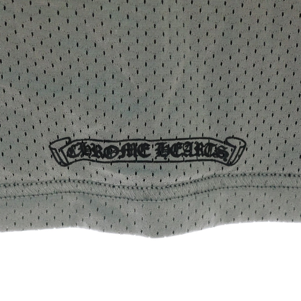 新品レア クロムハーツ メッシュ mesh タンクトップ ジャージ ブラック L 新品】クロムハーツ リバーシブルメッシュタンクトップ ブラック