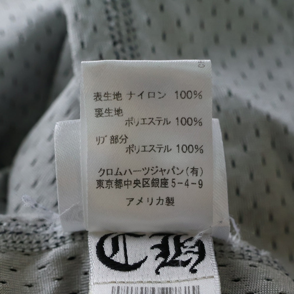 CHROME HEARTS(クロムハーツ) MESH WARM UP JERSEY リバーシブル CHロゴプリント メッシュタンクトップ ノースリーブ ブラック