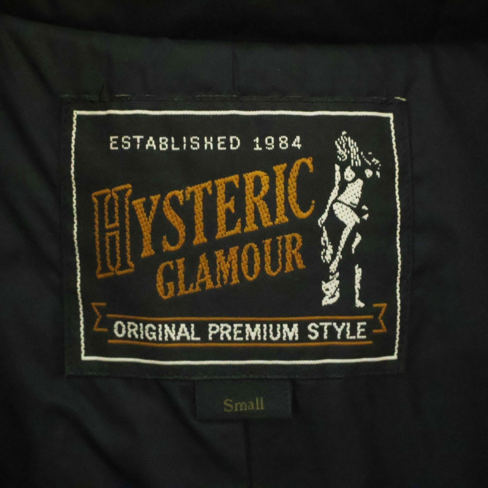 HYSTERIC GLAMOUR(ヒステリックグラマー) HYS TRIANGLE 4WAY DOWN JACKET ヒストライアングル4WAYダウンジャケット ブラック 01183AC07