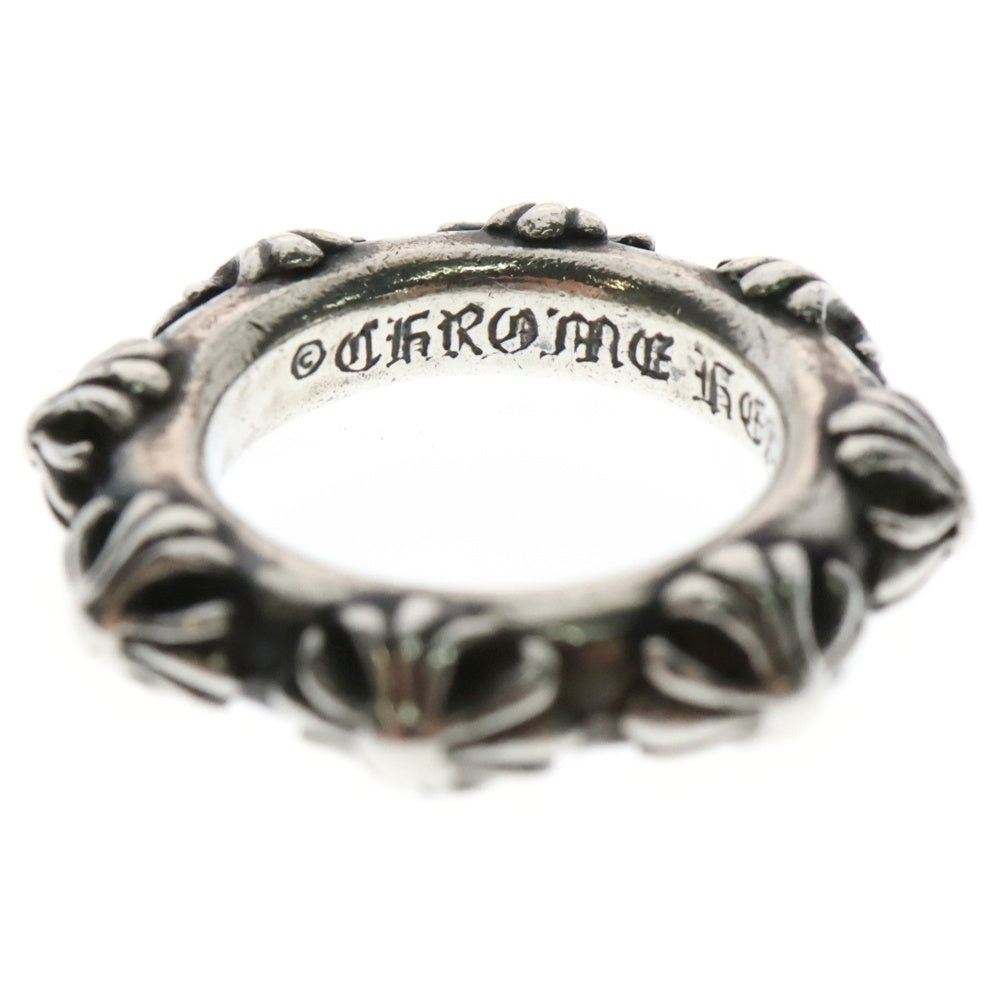 CHROME HEARTS(クロムハーツ) CROSS BAND クロスバンド リング シルバー BCA342