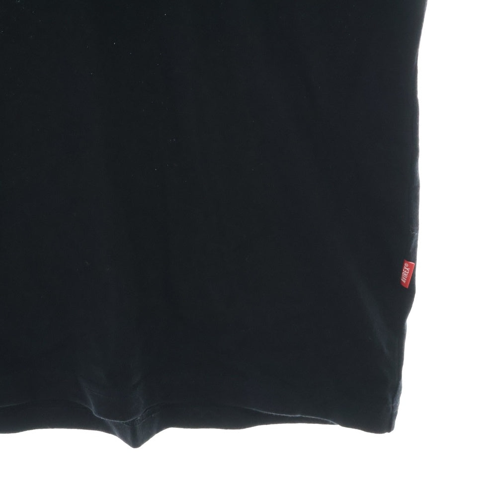 AVIREX(アヴィレックス) Coca-Cola Print Tee ロゴプリント半袖カットソー 半袖Tシャツ コカ・コーラ ブラック 783-4134089