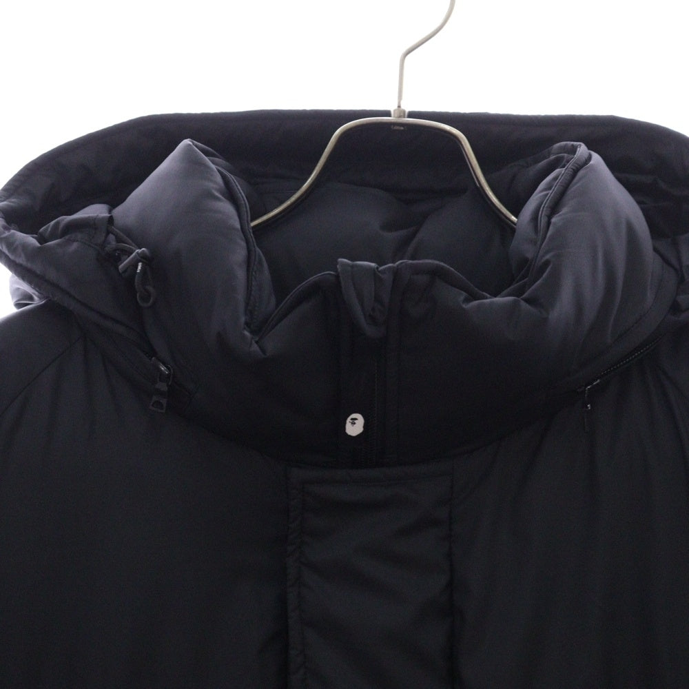 A BATHING APE(アベイシングエイプ) Logo Down Jacket 001DNI801005M ロゴ ダウンジャケット ブラック