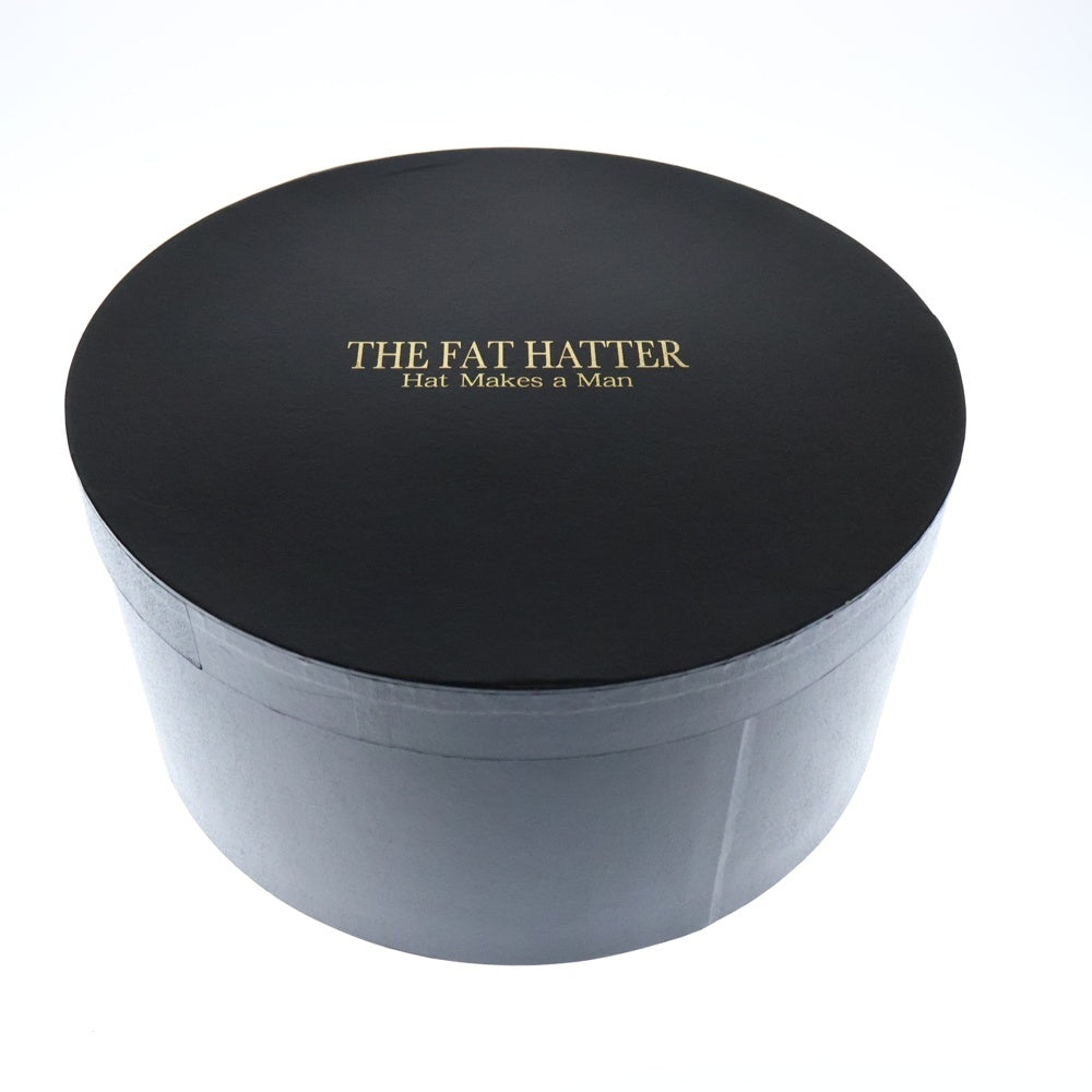 THE FAT HATTER(ザファットハッター) WOOL HAT ウールハット 中折れ帽子 ブラック MS16AW101