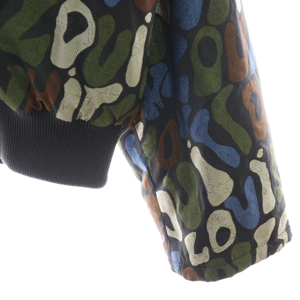 LOUIS VUITTON(ルイヴィトン) 23SS グラフィック総柄パテッドブルゾン ジャケット カーキ RM231M TC3 HOB06E