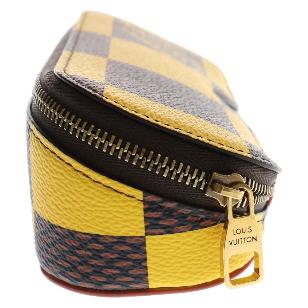 LOUIS VUITTON(ルイヴィトン) 24SS サングラスポーチ ダミエ ポップ イエロー/ブラウン GI1034