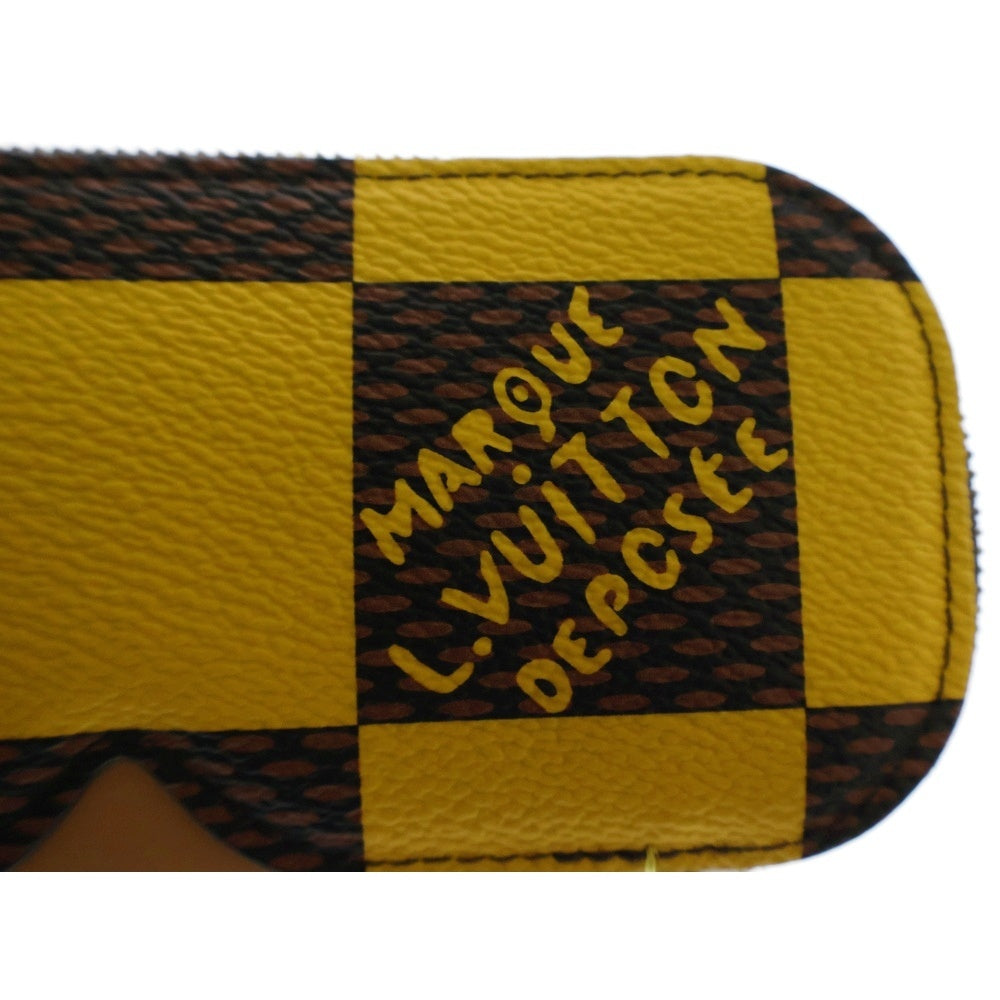 LOUIS VUITTON(ルイヴィトン) 24SS サングラスポーチ ダミエ ポップ イエロー/ブラウン GI1034