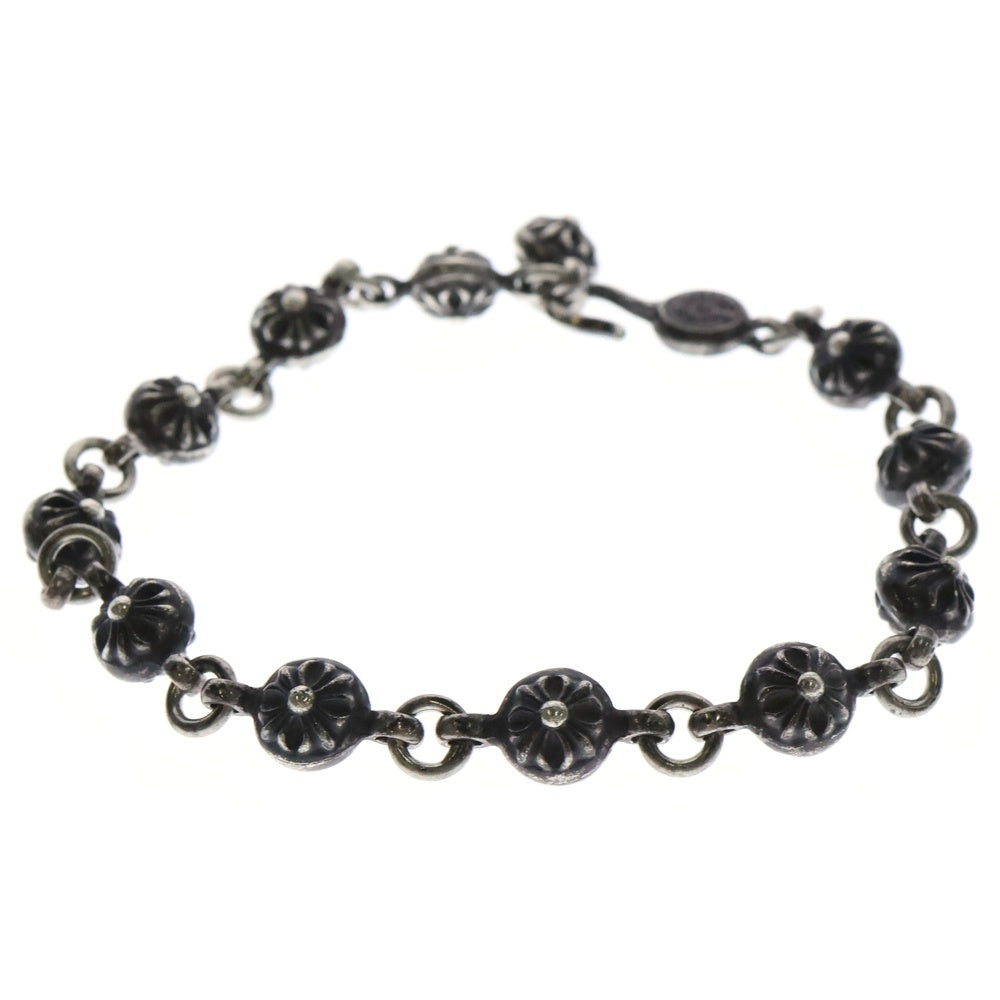 CHROME HEARTS(クロムハーツ) NO1 BALL クロスボールブレスレット シルバー BCA172