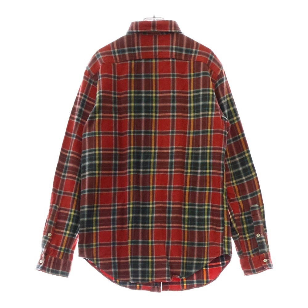 POLO RALPH LAUREN(ポロラルフローレン) 90s vintage ヴィンテージ チェック柄ネルシャツ レッド MNBLWOVM2C00347