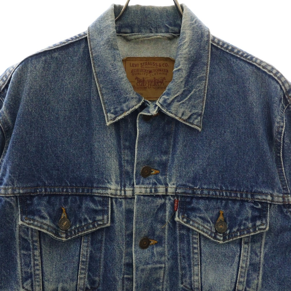 Levi's(リーバイス) 90s vintage ヴィンテージ70506-0216 ボタン裏715 スモールE デニムジャケット インディゴ